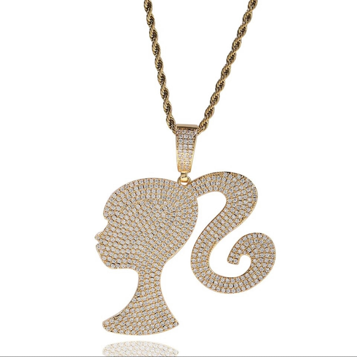 Barbie Pendant (or necklace)