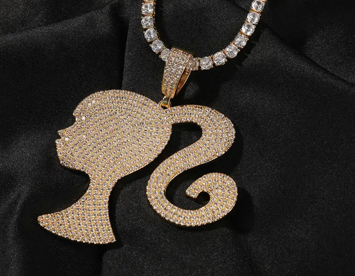 Barbie Pendant (or necklace)
