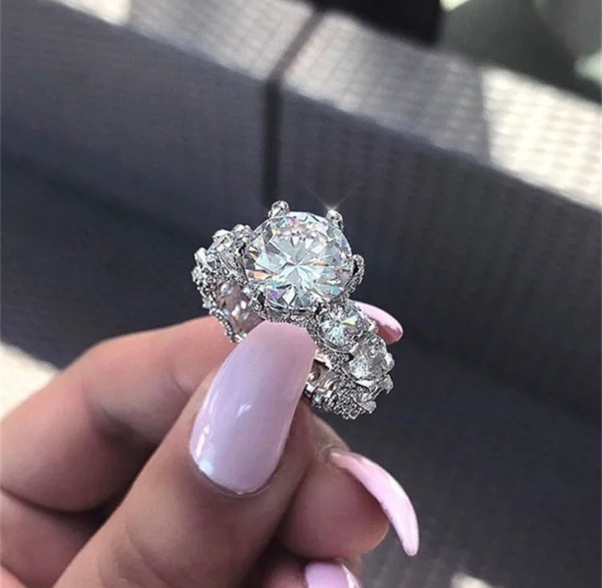Luxury Crystal Ring
