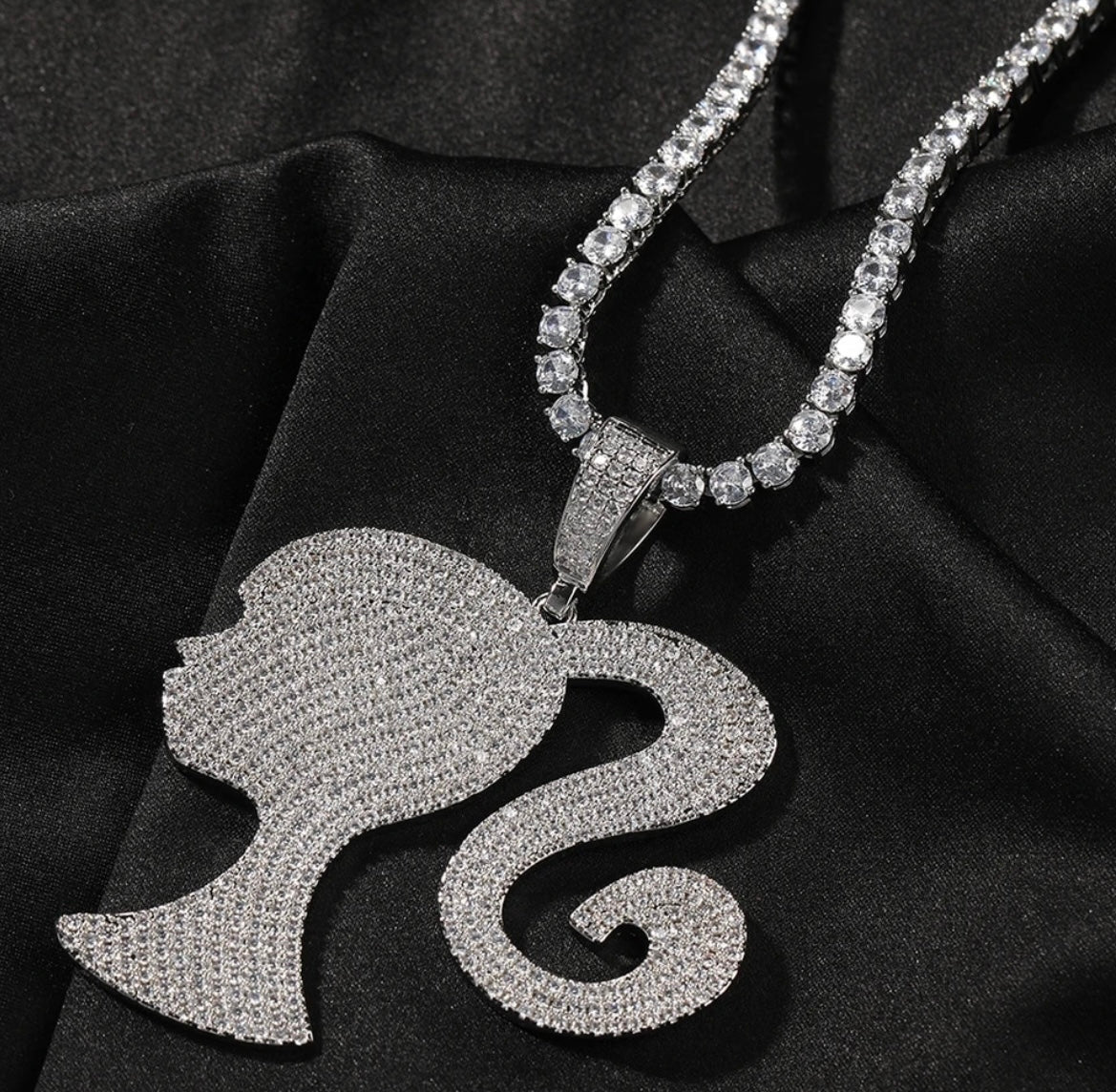 Barbie Pendant (or necklace)