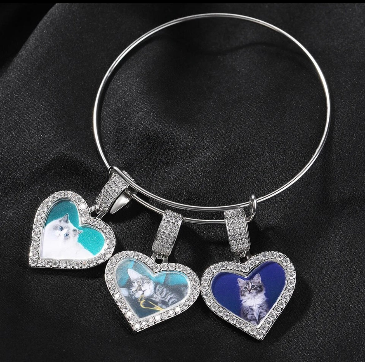 Photo Charm Bangle