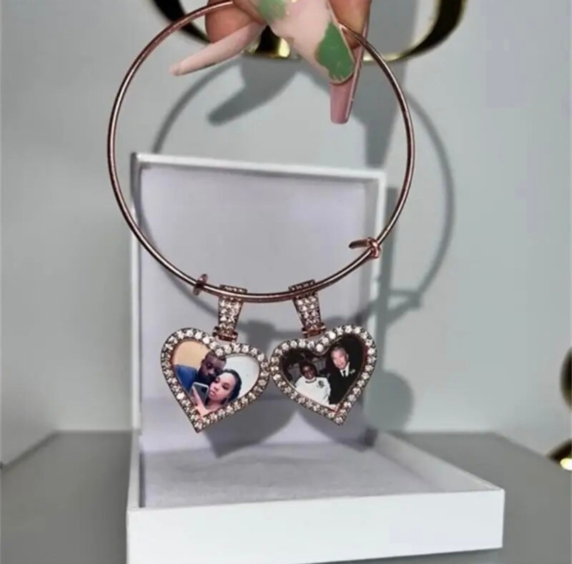 Photo Charm Bangle