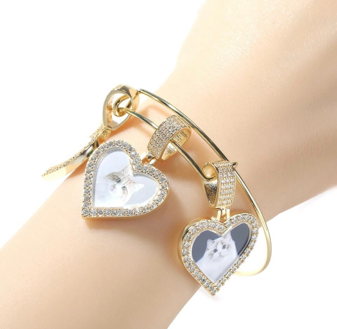 Photo Charm Bangle