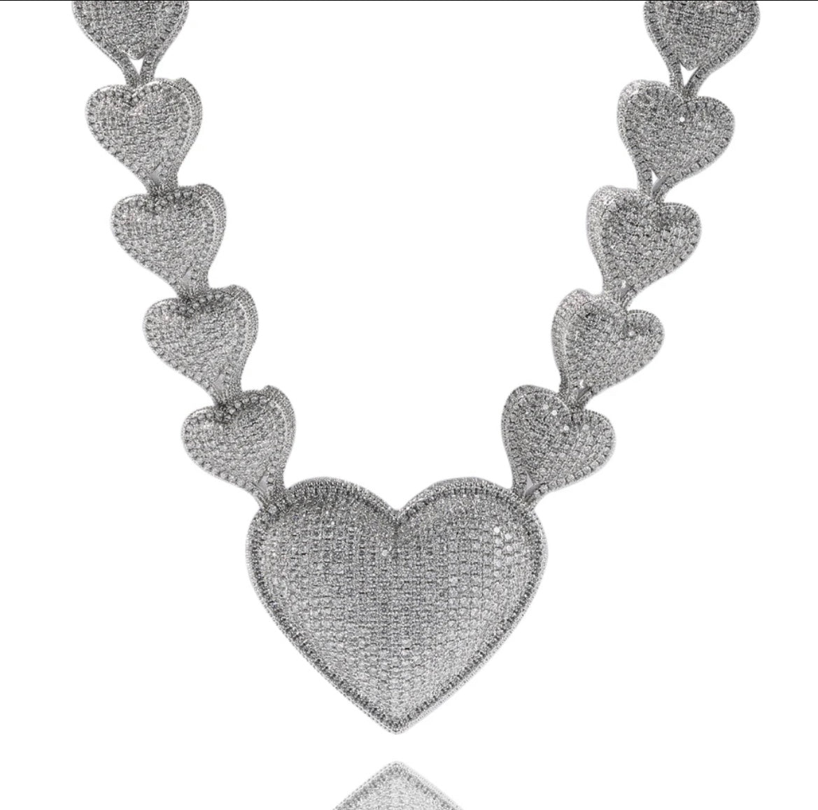 BIG HEART necklace (not the little one)