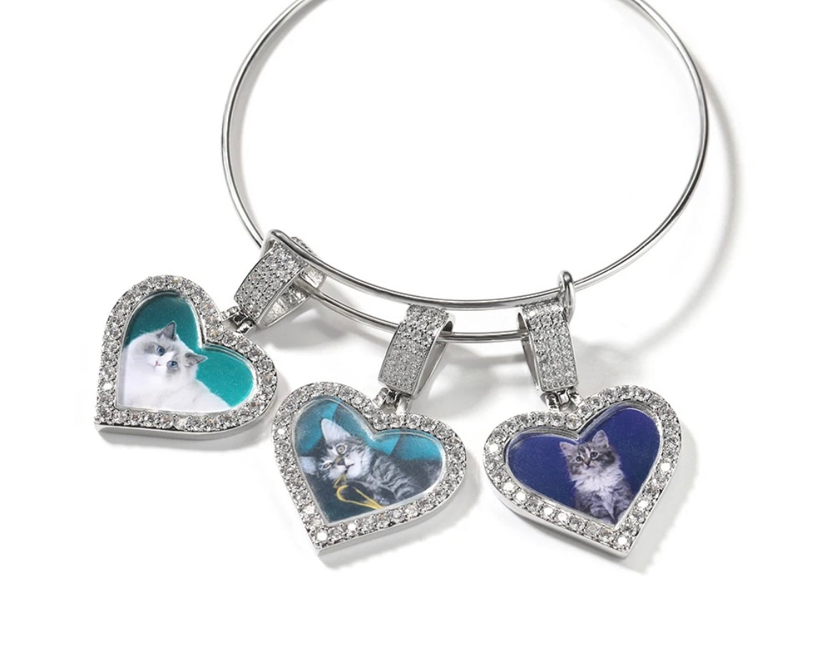 Photo Charm Bangle