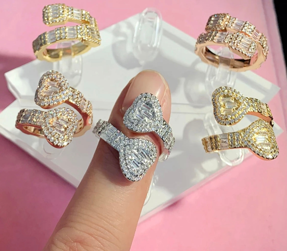 Baguette Wrap Around Ring