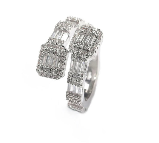 Baguette Wrap Around Ring